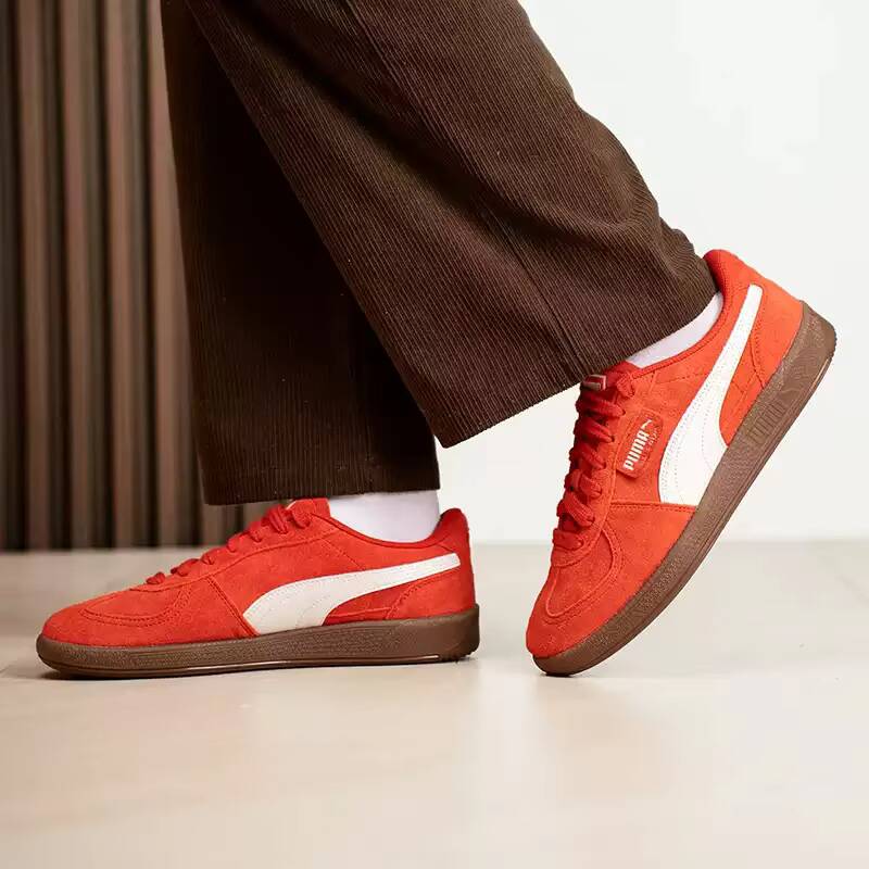 New PUMA Palermo Red Suede Sne - đánh giá và giá Puma Shoes Suede Classic