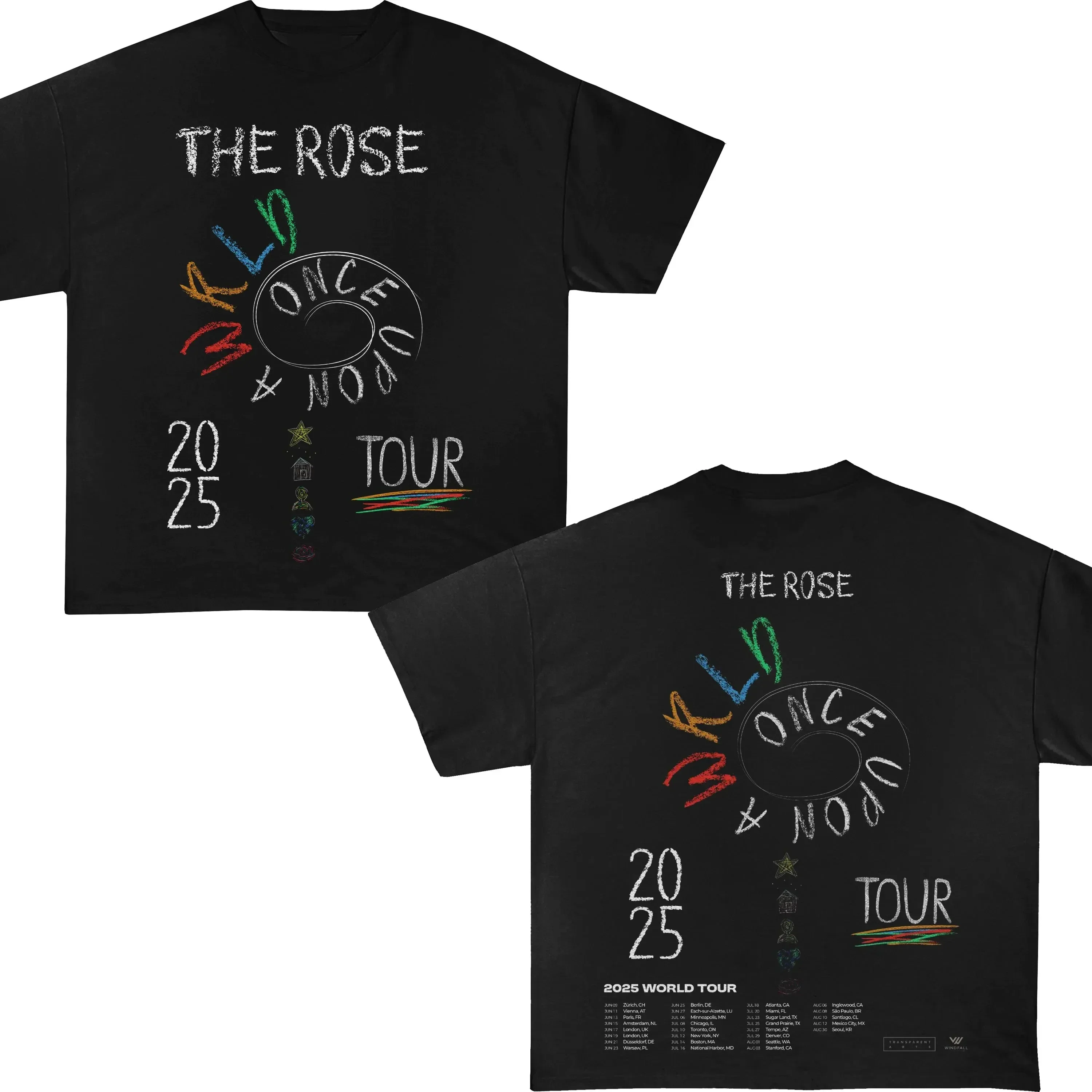 Rose World Tour 2025 Shirt Cho - đánh giá và giá Street Fashion Men 2025
